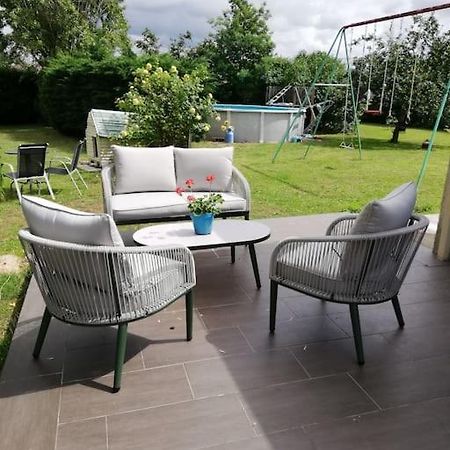 Chambre au calme à la campagne avec piscine idéale étape ou déplacement pro Vaux-sur-Vienne Esterno foto